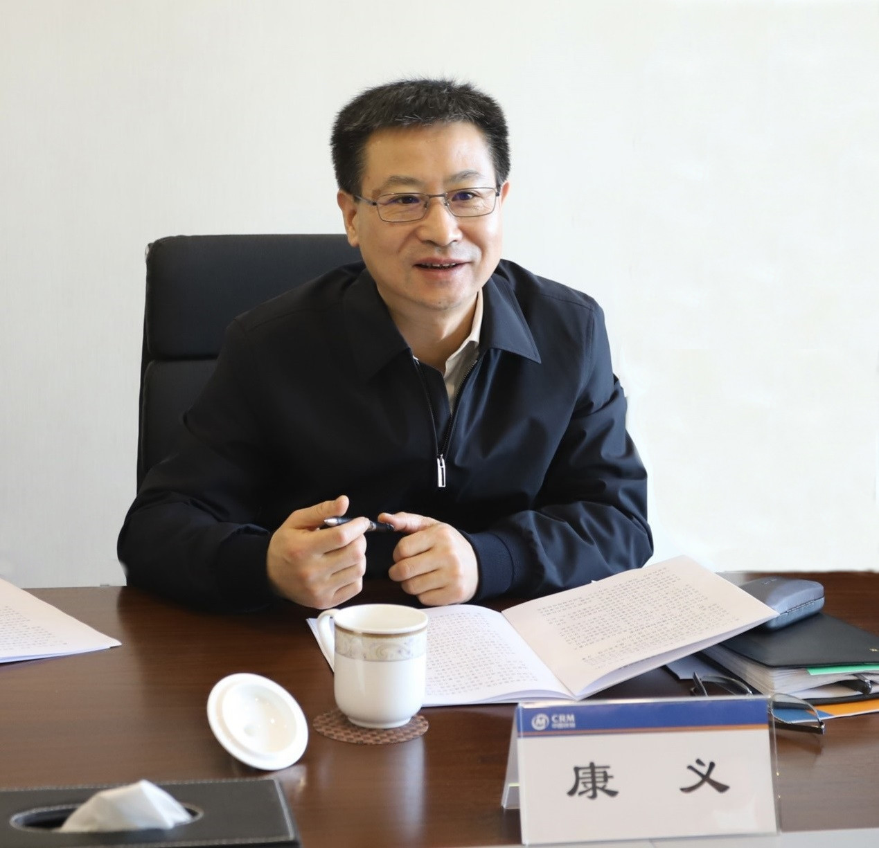 天津市副市長(zhǎng)康義到中國鐵物調(diào)研指導(dǎo)工作